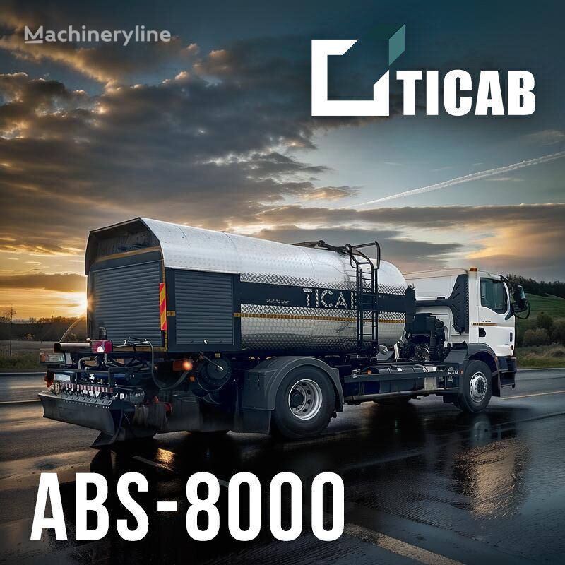 جديد شاحنة تزفيت الطرق Ticab BS-200, BS-500, BS-1000,8000