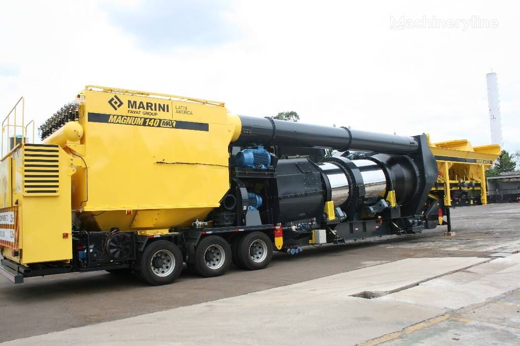 جديد ماكينة صناعة الأسفلت Marini Magnum 140 * mobile asphalt plant