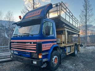 رافعة السلة التلسكوبية Scania P93m lift truck (motor equipment)