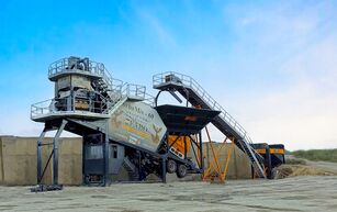 جديد ماكينة صناعة الخرسانة FABO TURBOMIX-60 MOBILE CONCRETE MIXING PLANT