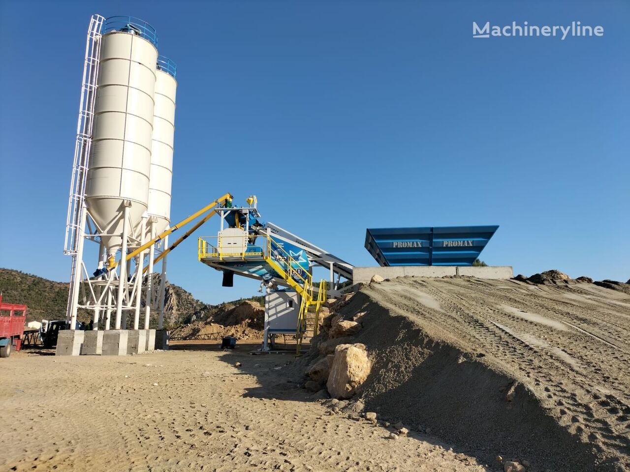 جديد ماكينة صناعة الخرسانة Promax Mobile Concrete Batchign Plant M60-SNG