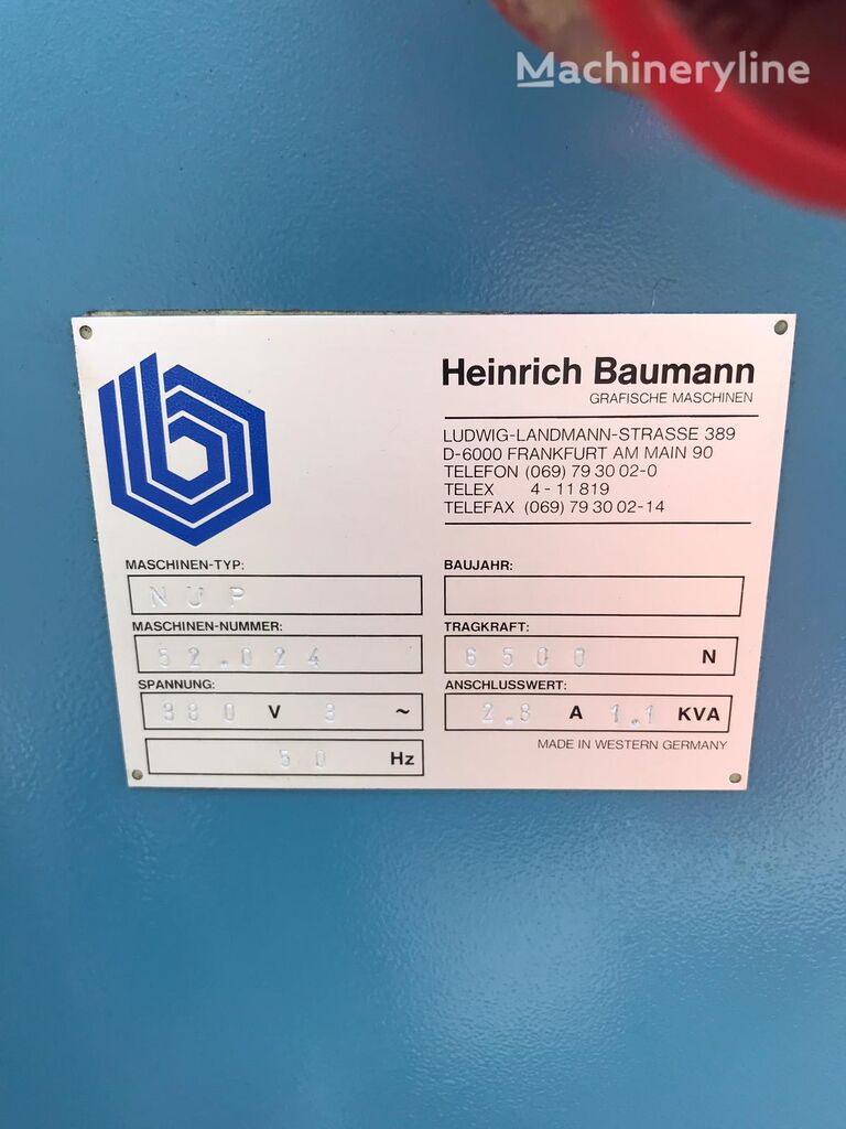 رافعة الصاري Baumann NUP 650