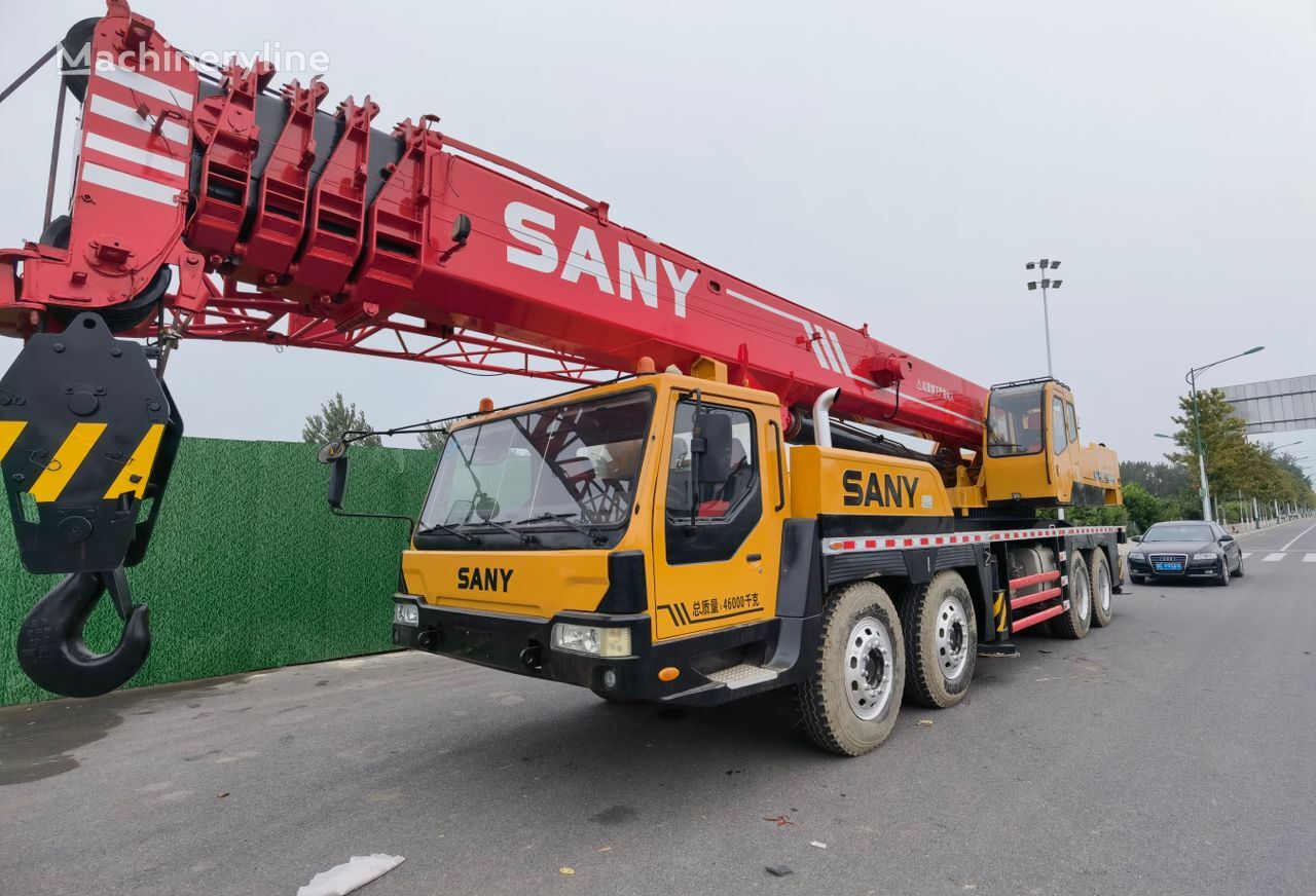 شاحنة رافعة Sany Sany STC750 75 ton used hydraulic mounted mobile truck crane on