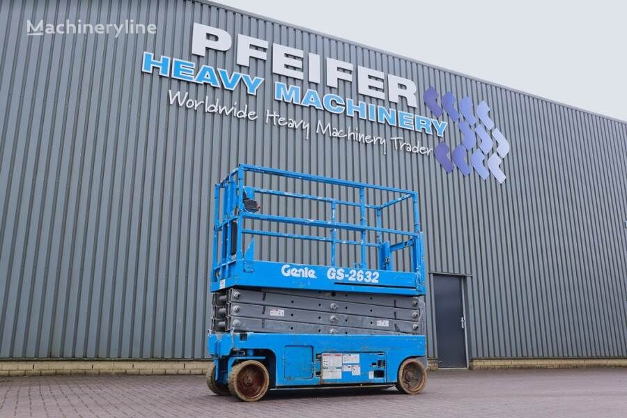 رافعة هيدروليكية مقصية Genie GS2632 Electric, Working Height 10m, 227kg Capacit