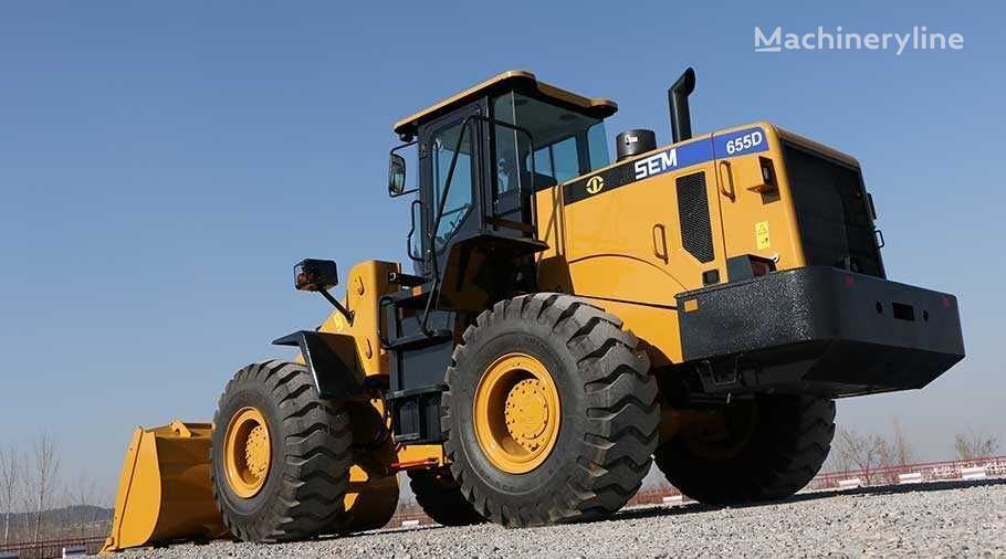 جرافة ذات عجلات Caterpillar SEM655D