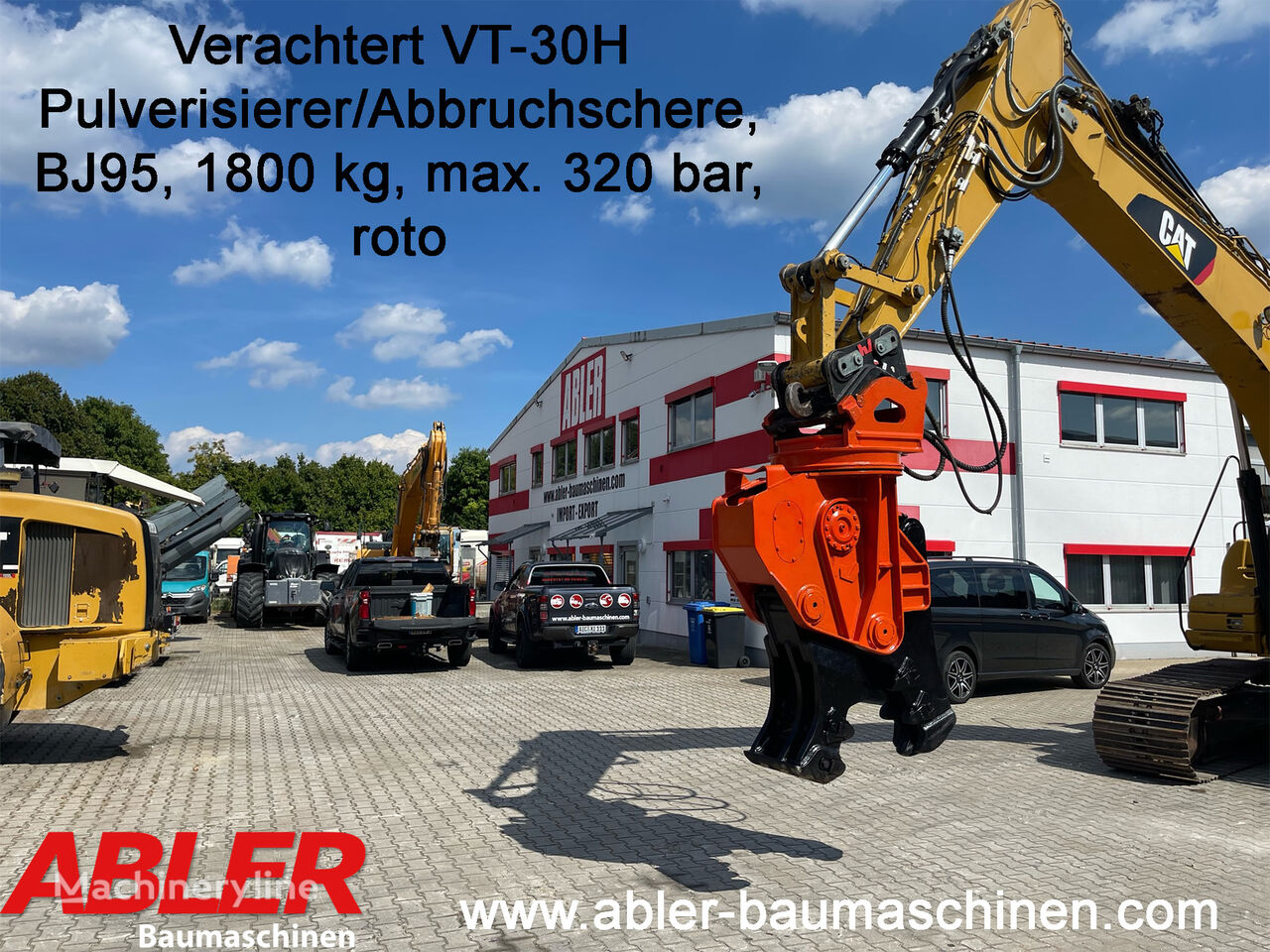 ماكينة القص الهيدروليكي Verachtert VT30H Abbruchschere/Pulverisierer 15-25t Bagger