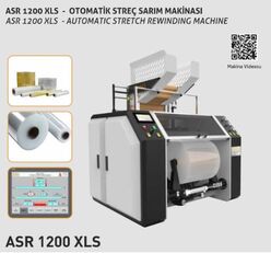 جديد ماكينة التغليف الدوارة بالغشاء الرقيق ASR 1200 XLS AUTOMATIC STRECH REWINDING MACHINE