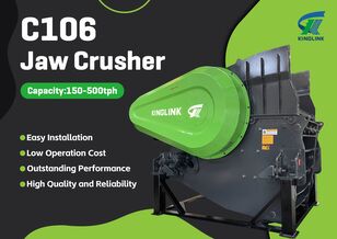 جديدة الكسارة الفكية Kinglink NEW C106 Hydraulic Jaw Crusher for Hard stone